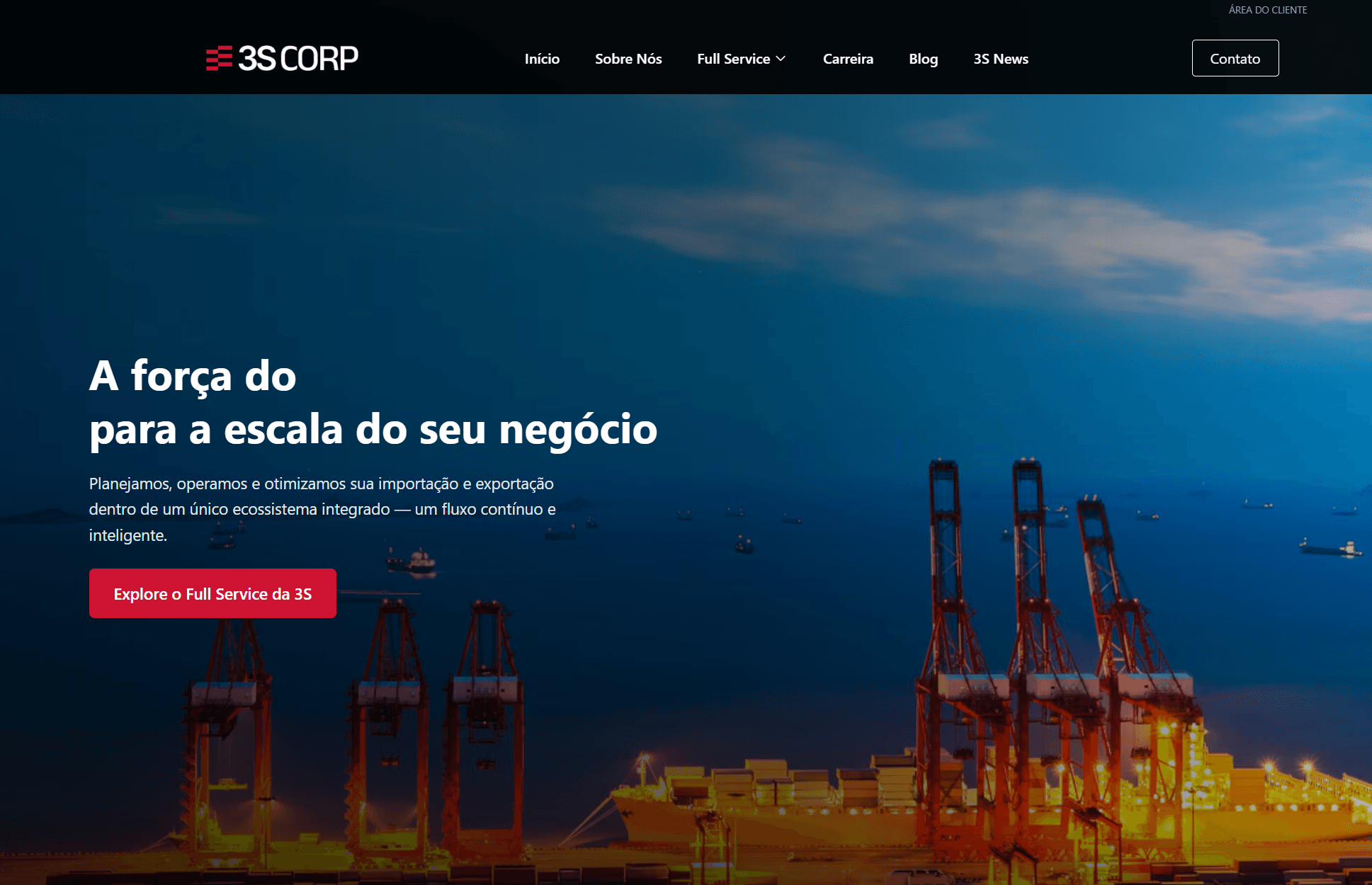 Capa do case 3S Corp