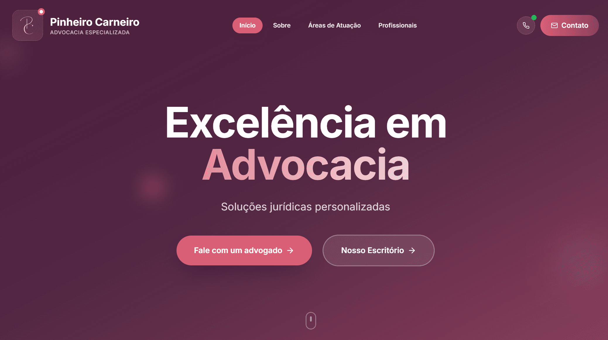 Capa do case Pinheiro Carneiro