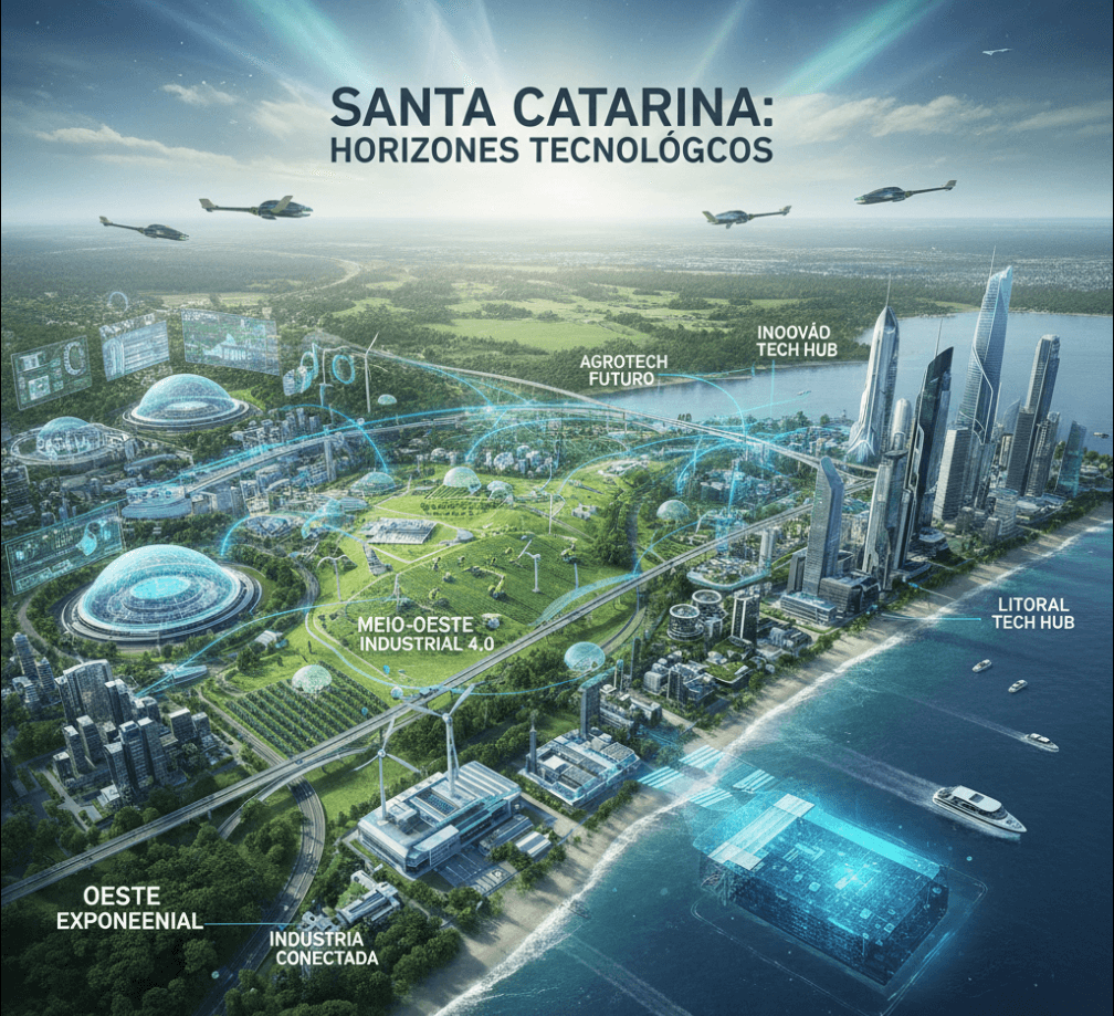 Os 10 setores catarinenses que mais vão se transformar com IA em 2026